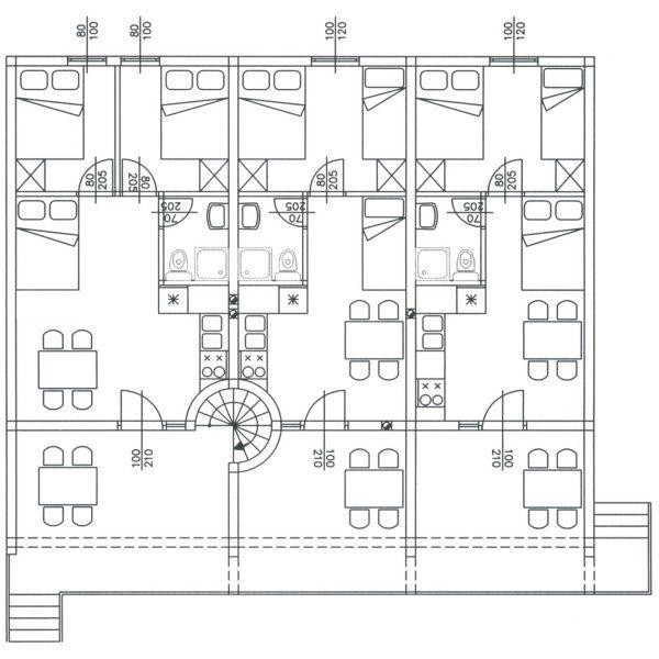 Apartments Delfin 珀塞达耶 外观 照片